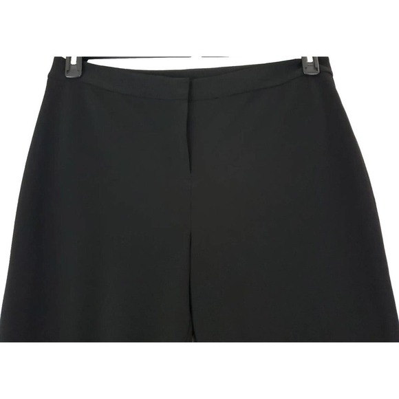Chicos Collecton ~Woman Size 2(L)~ Black Straight Leg Designer Pants Stretch. - Picture 13 of 16